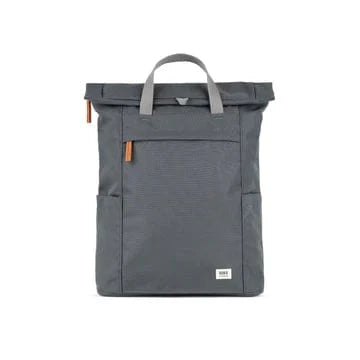 Roka Finchley A Large Recycled Canvas Rucksack Faded Black