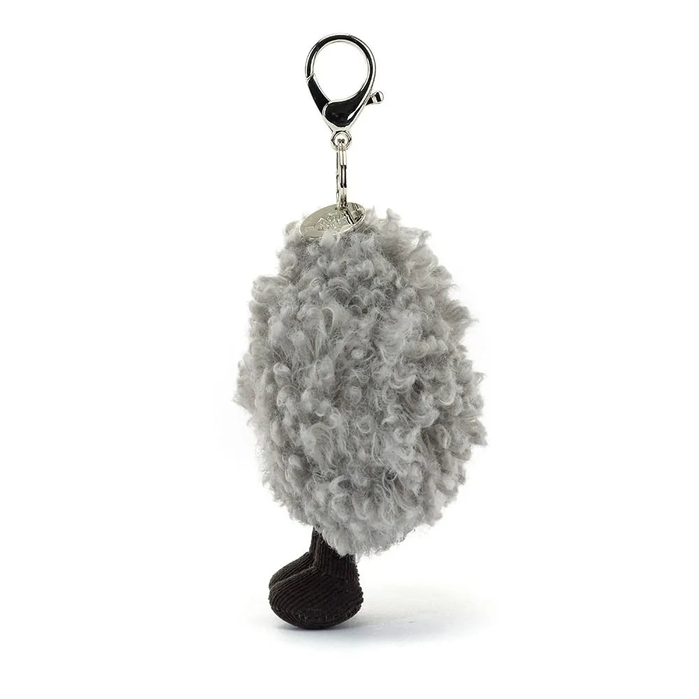 Jellycat Amuseables Storm Cloud Bag Charm, Soft Toy