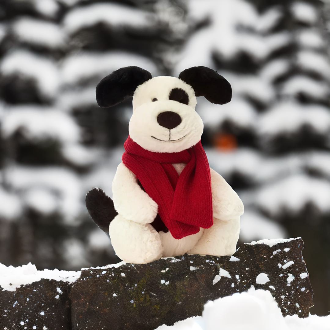 Jellycat Bashful Winter Puppy