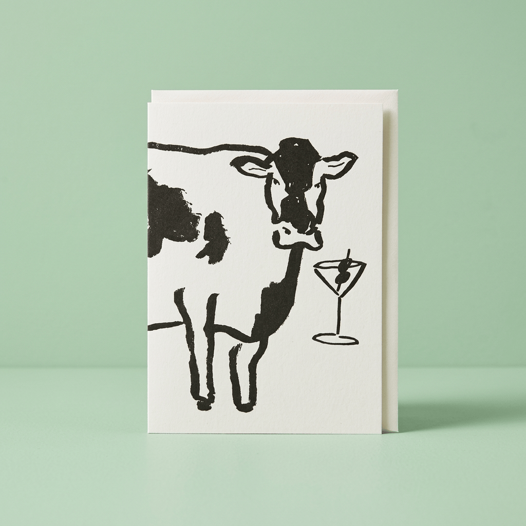Letterpress Card Mootini