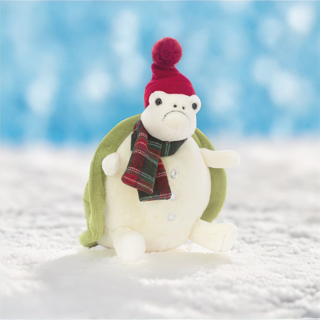 Snowman Timmy Turtle Jellycat