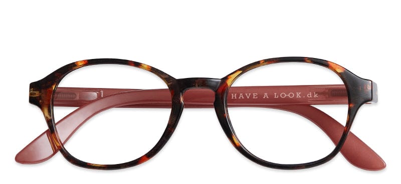 Circle Tortoise/Rose Reading Glasses by Have A Look