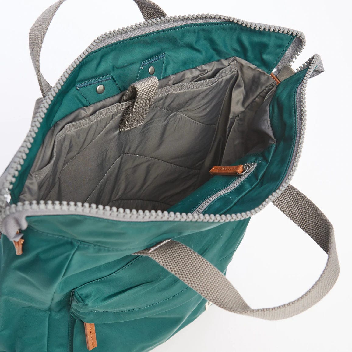 Teal Roka Bantry B Sustainable Nylon Rucksack Small