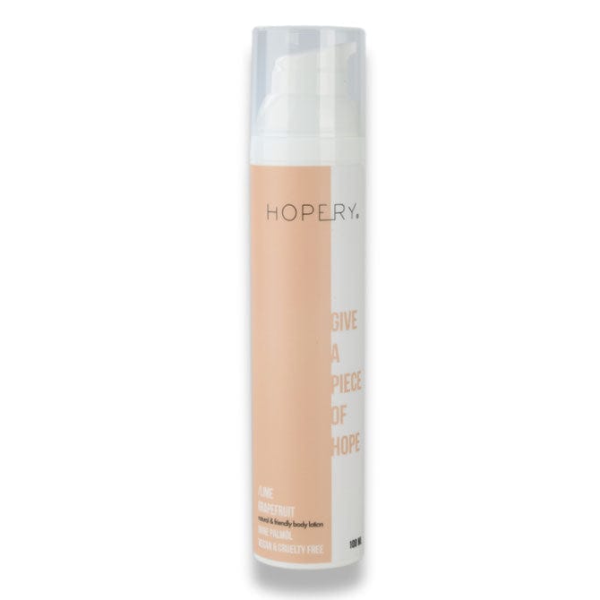 LIME & GRAPEFRUIT NATURAL & FRIENDLY 100ml BODY LOTION by HOPERY