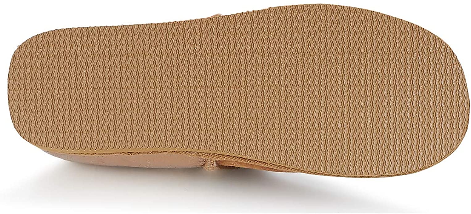 Annie Cognac/Gold Sheepskin Bootie Slippers by Shepherd of Sweden