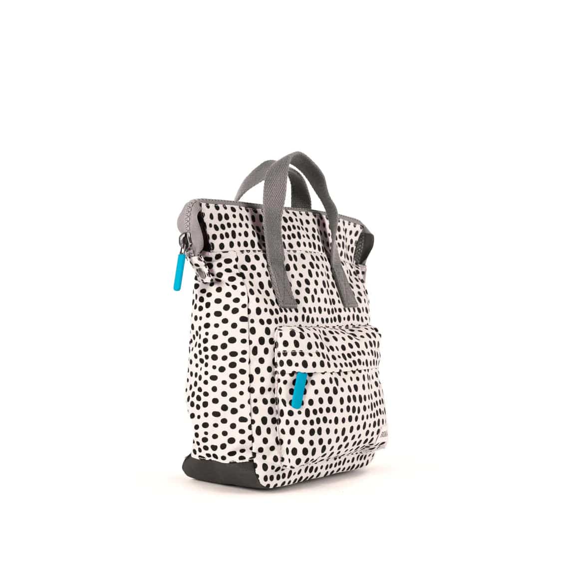 Roka Limited Edition Bantry B Small Sustainable Canvas Rucksack Dip Dot Print