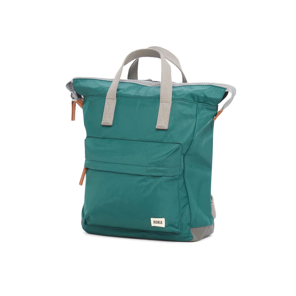 Teal Roka Bantry B Sustainable Nylon Rucksack Small