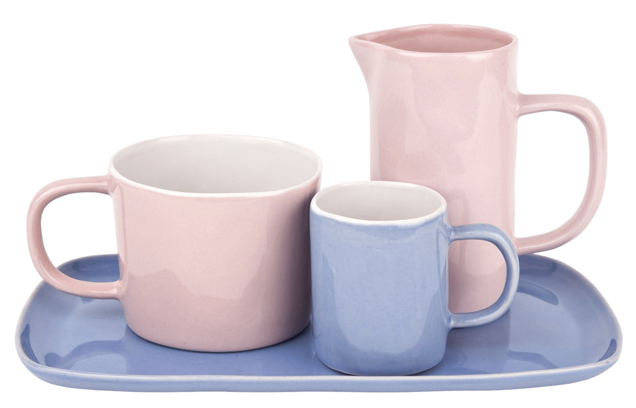 Pale Pink Small Ceramic Jug