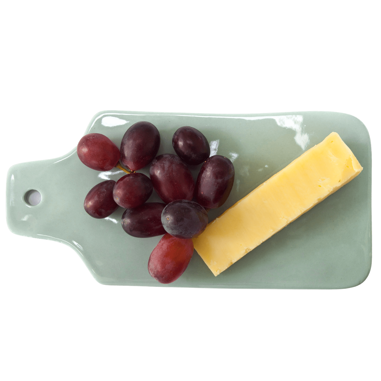 Pale Blue Ceramic Mini Cheese Board
