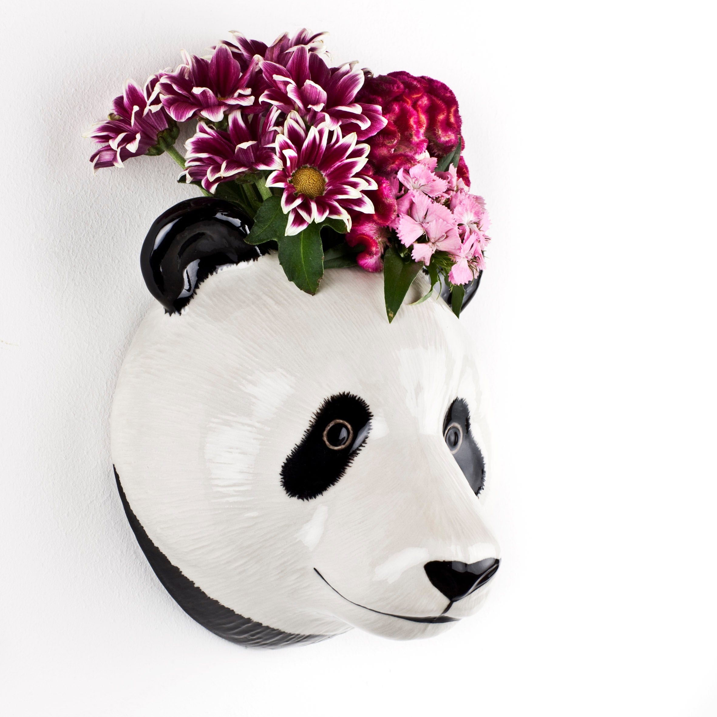 Panda Ceramic Wall Vase