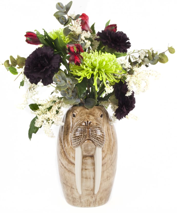 Walrus Ceramic Vase