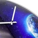 Glow in the Dark Globe Dome Wall Clock