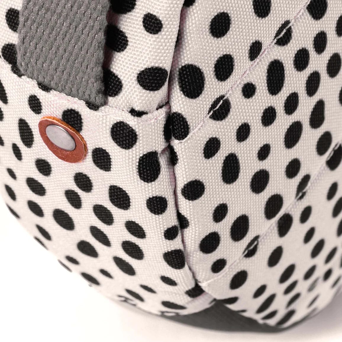 Roka Paddington B Crossbody Sustainable Canvas Bag, Limited Edition Dip Dot