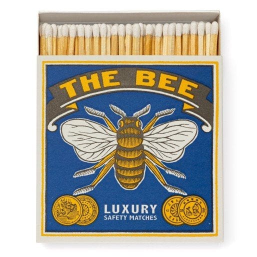 Square Luxury Match BoxThe Bee