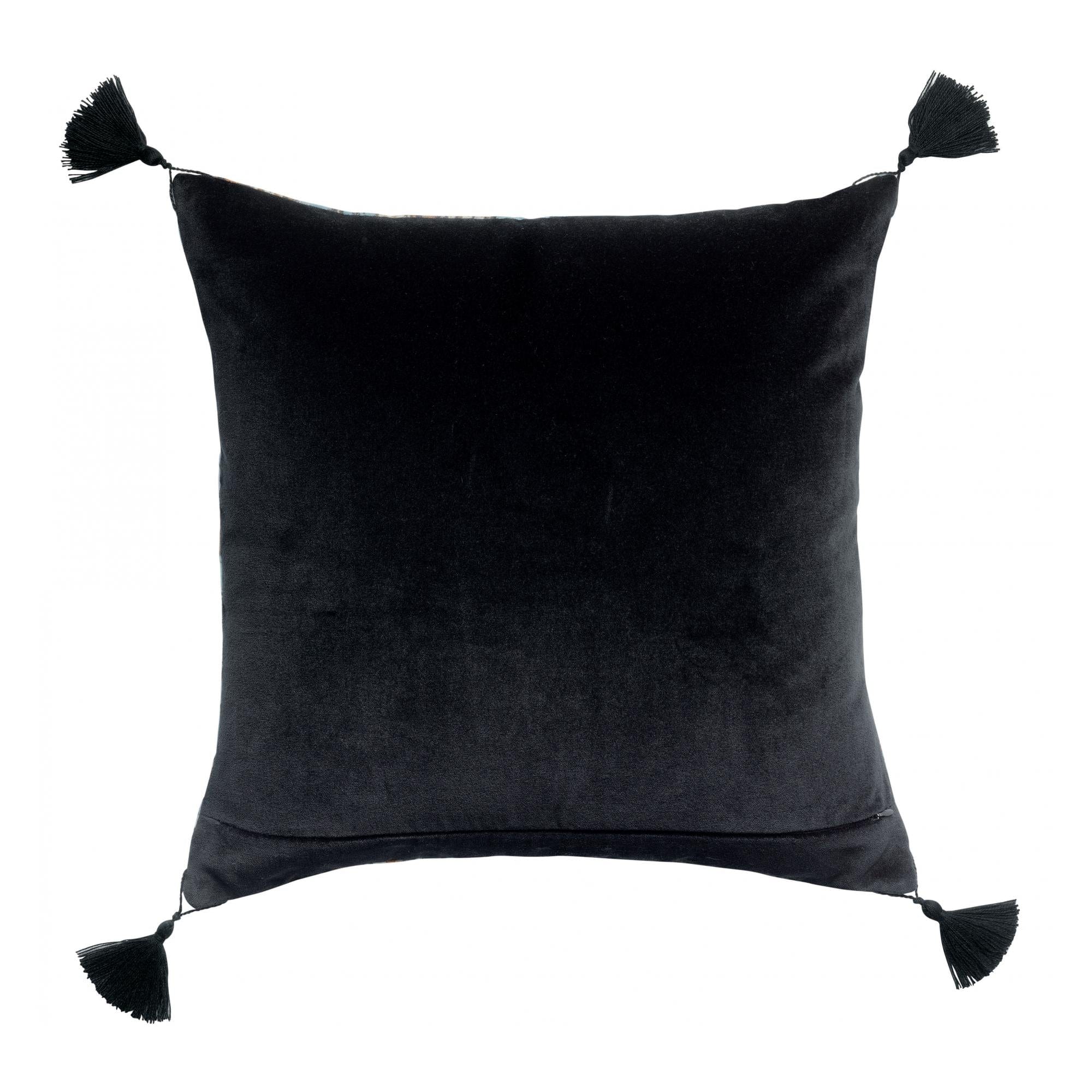 Anae Tasseled Velvet Cushion 45x45