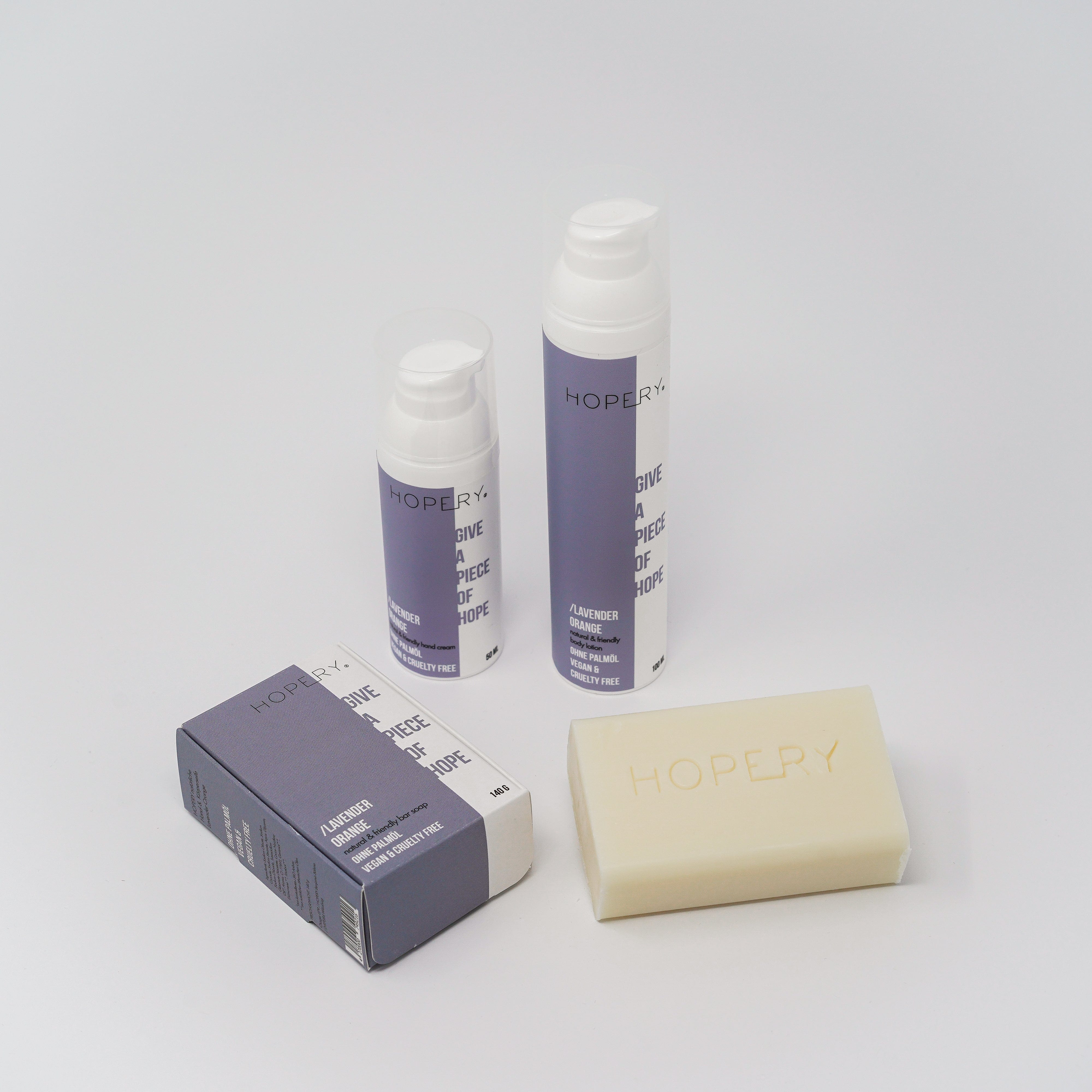 Lavender & Orange Natural & Friendly Soap Bar 140g