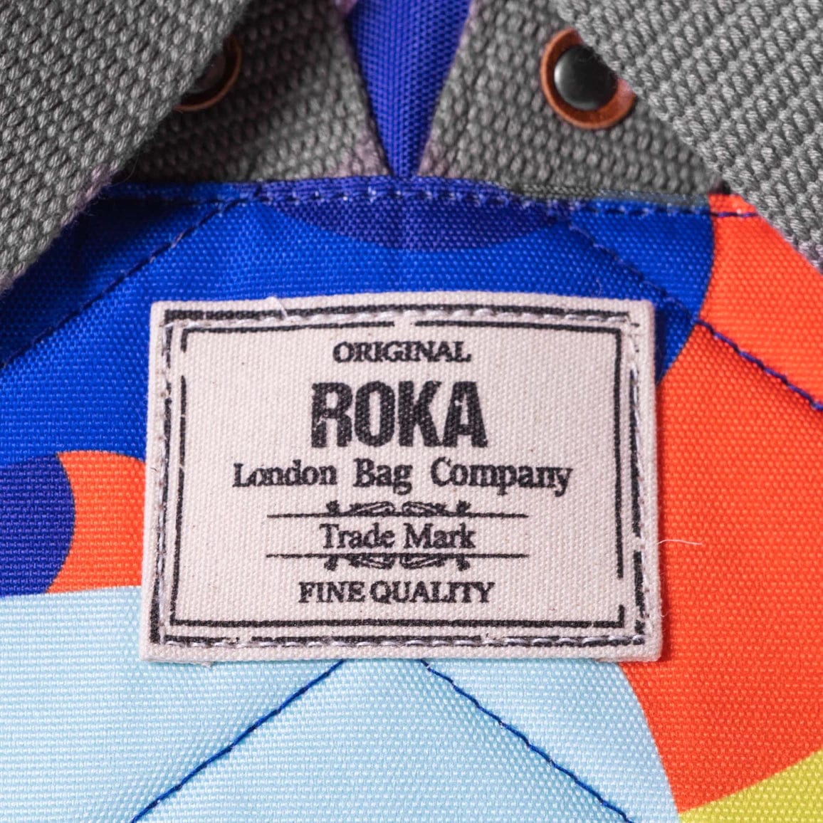 Roka Limited Edition Bantry B Sustainable Canvas Rucksack Lava