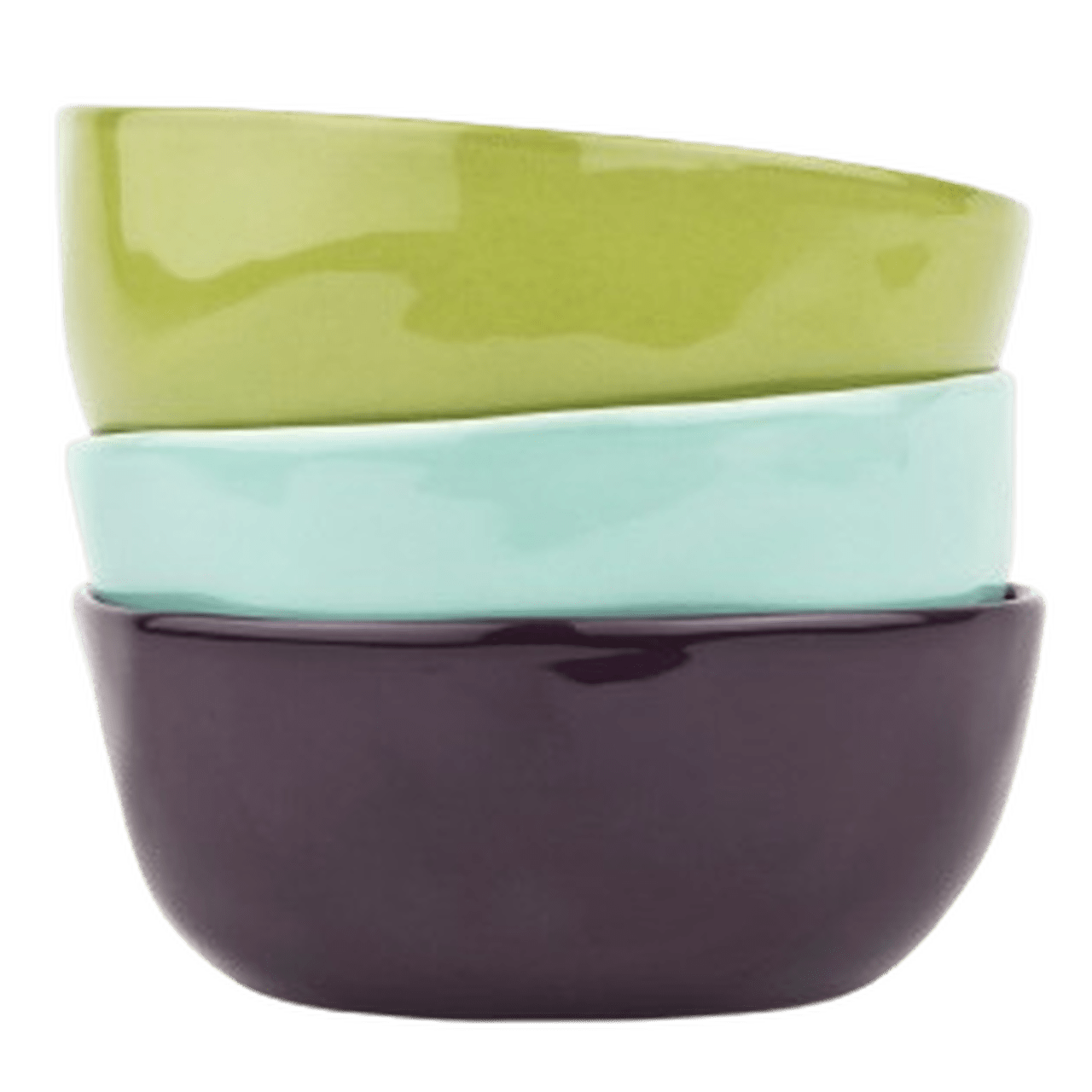 Green Large Ceramic Dipping Bowl