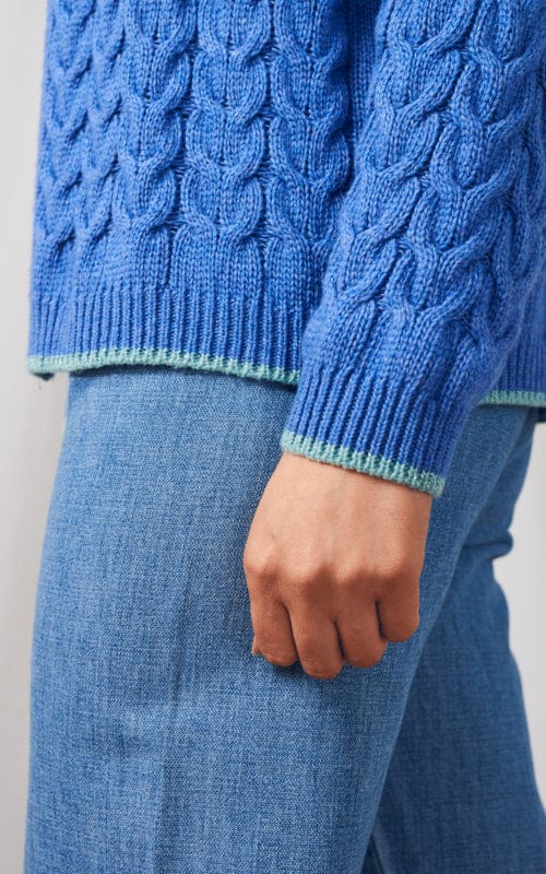 Cable Knit Cashmere Cardigan