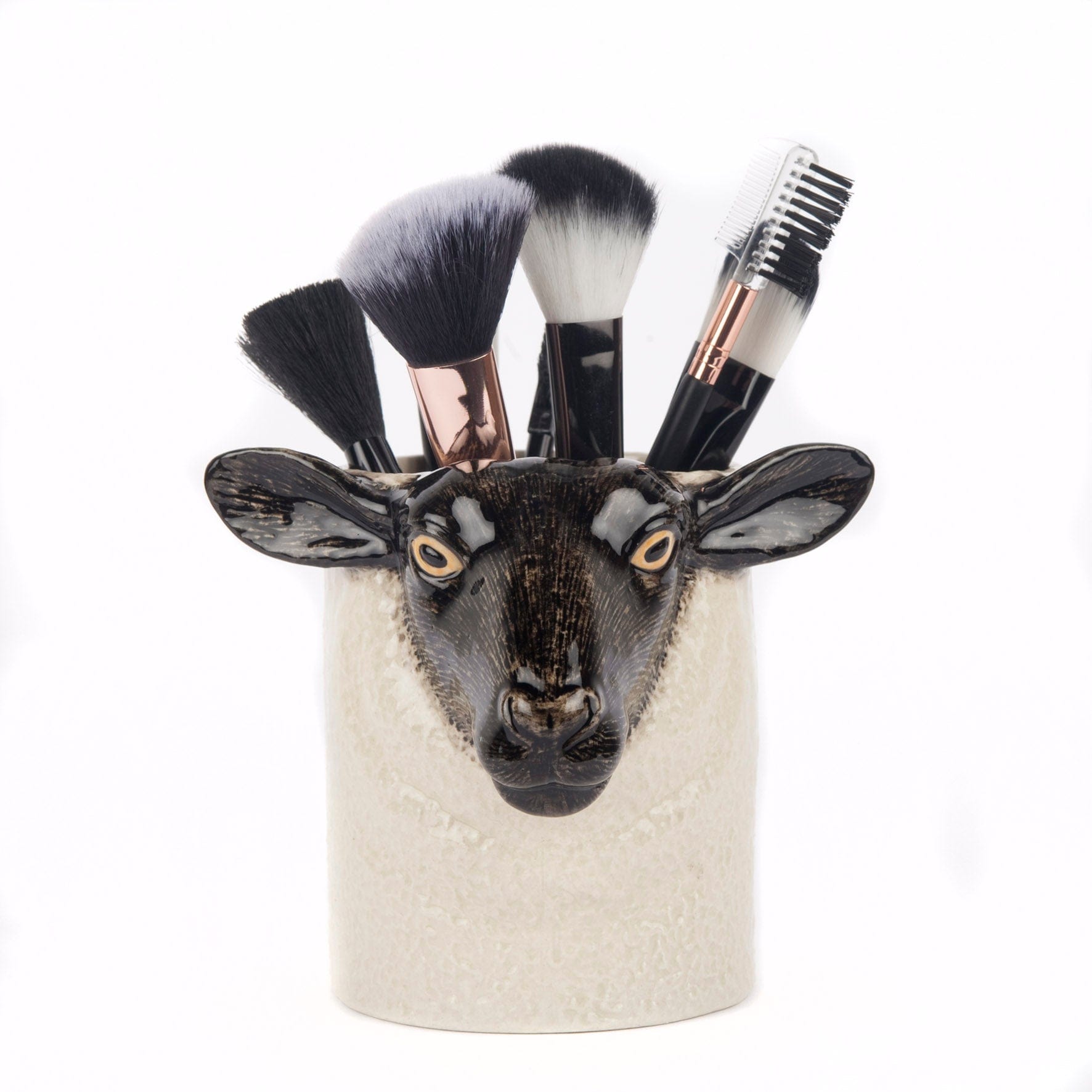 Black Faced Suffolk Sheep Pencil Pot