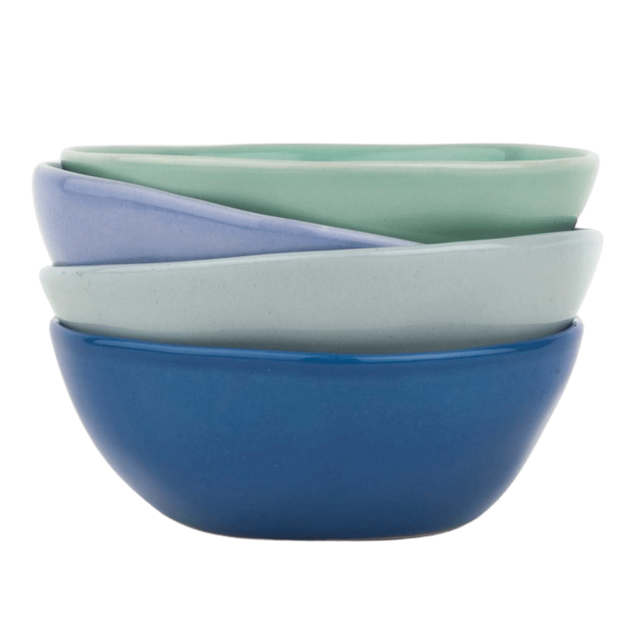 Deep Blue Small Ceramic Dipping Bowl