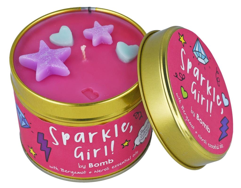 Sparkle, Girl! Fancy Scented Tinned Candle