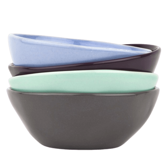 Charcoal Small Ceramic Dipping Bowl