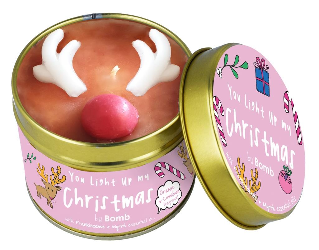 You Light Up My Christmas Scented Tinned Candle