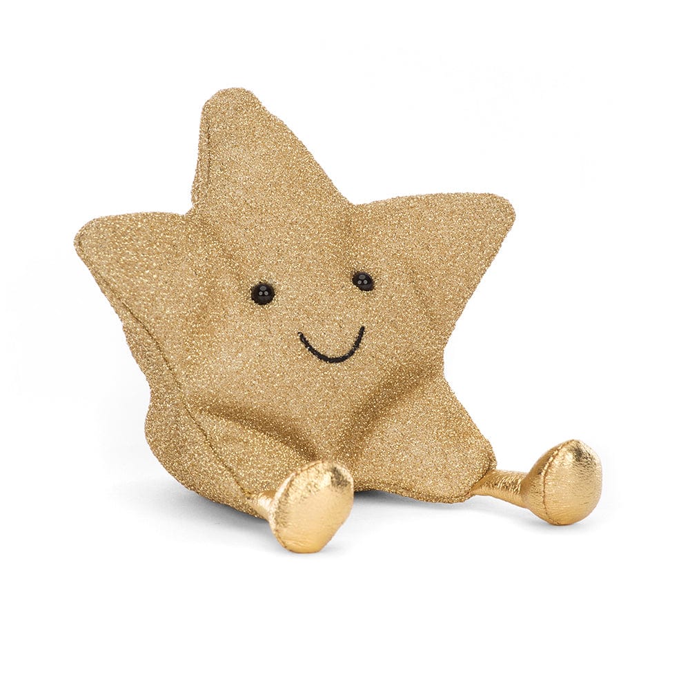 Jellycat Amuseable Star, Gold
