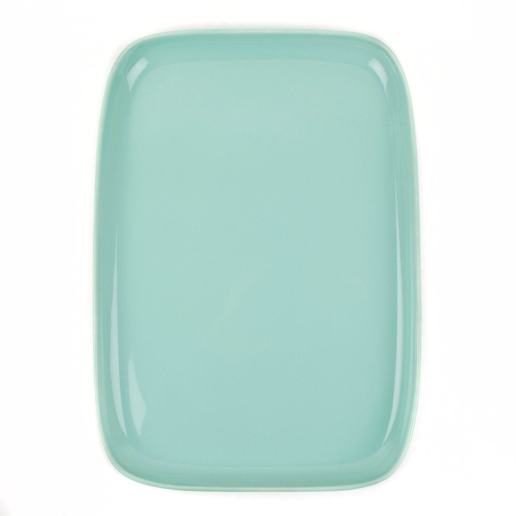 Mint Large Rectangular Ceramic Platter
