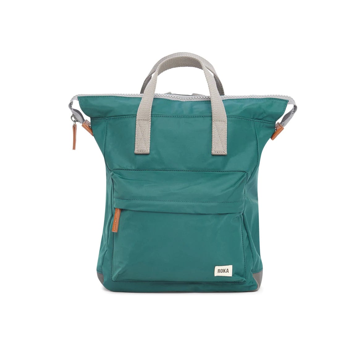 Teal Roka Bantry B Sustainable Nylon Rucksack Small