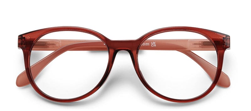 City Mahogany Reading Glasses by Have A Look