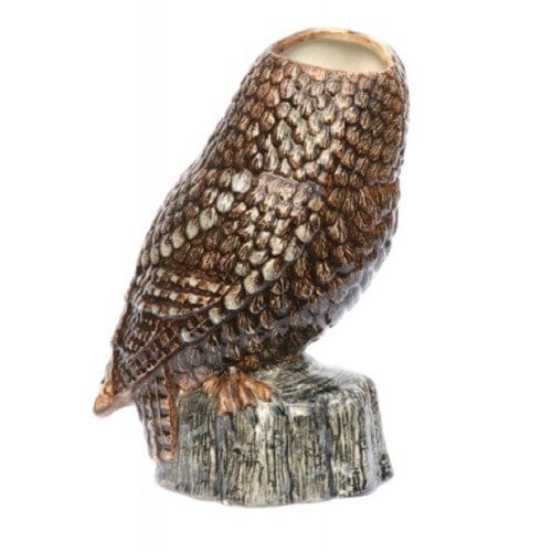 Tawny Owl Ceramic Vase