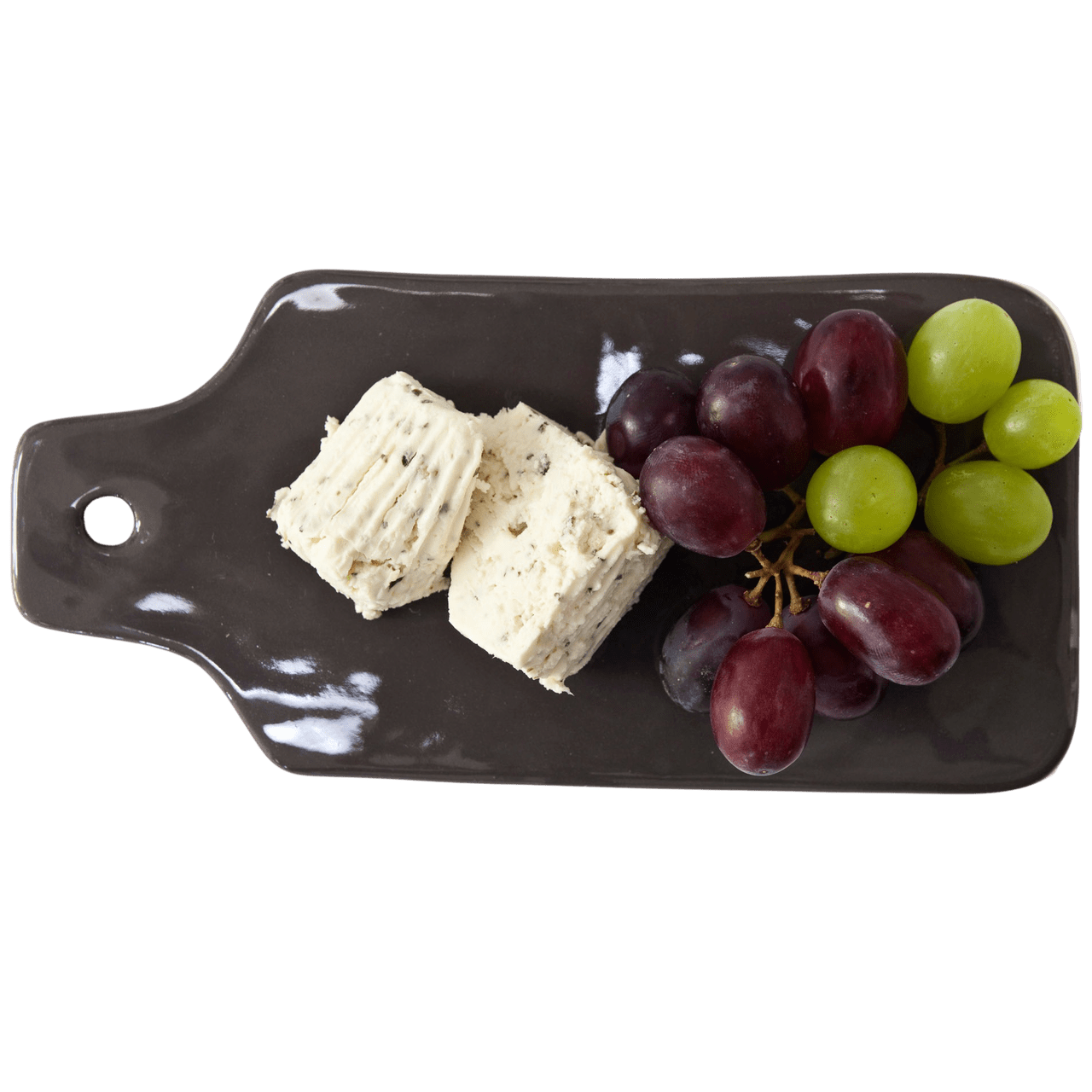 Charcoal Ceramic Mini Cheese Board