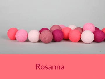 Rosanna 35 Ball LED Light Chain, USB Connecter