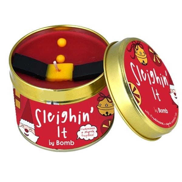 Sleighin’ It Fancy Scented Tinned Candle