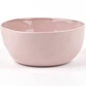 Pale Pink Large Ceramic Dipping Bowl