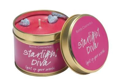Starlight Diva Scented Tinned Candle