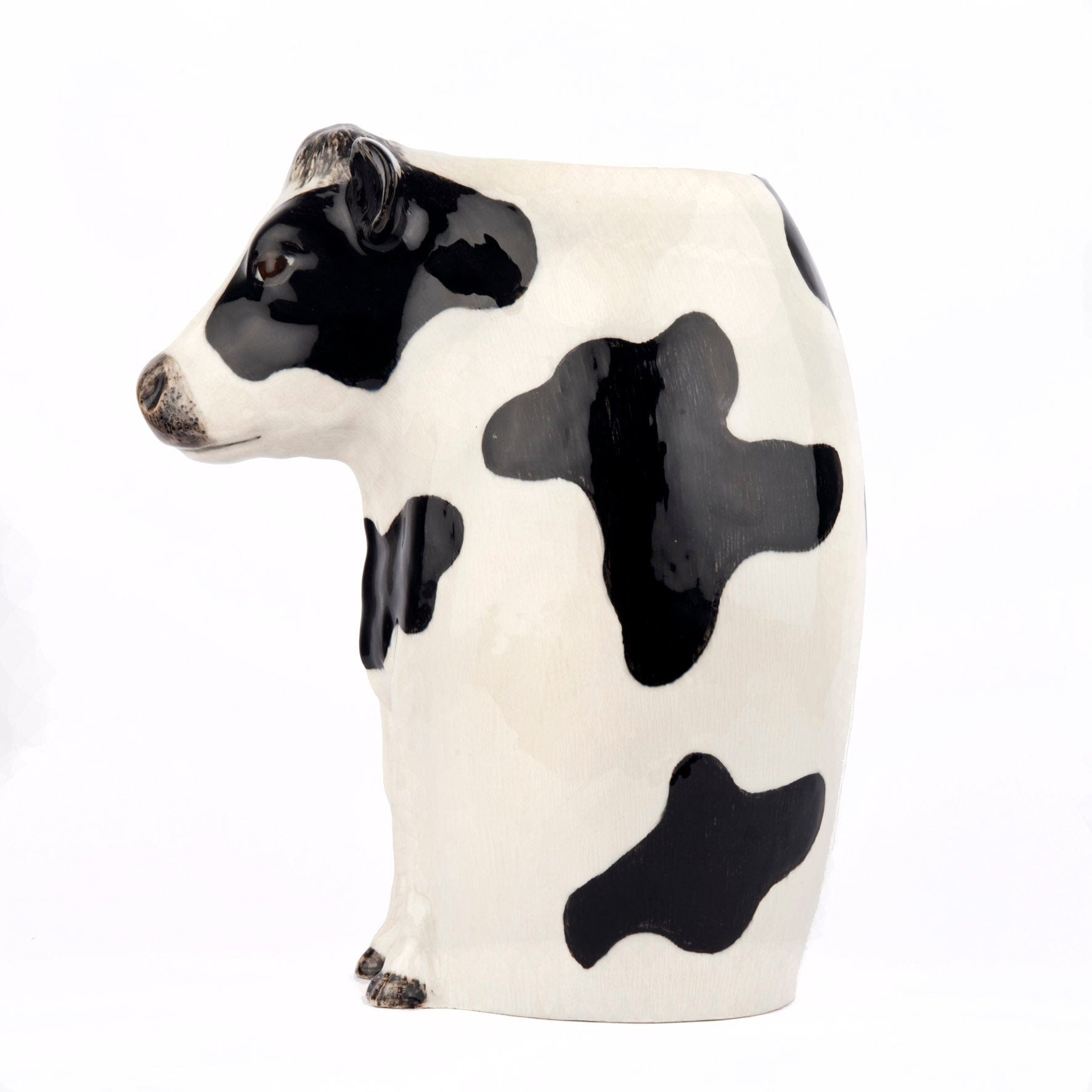 Friesian Cow Ceramic Flower Vase