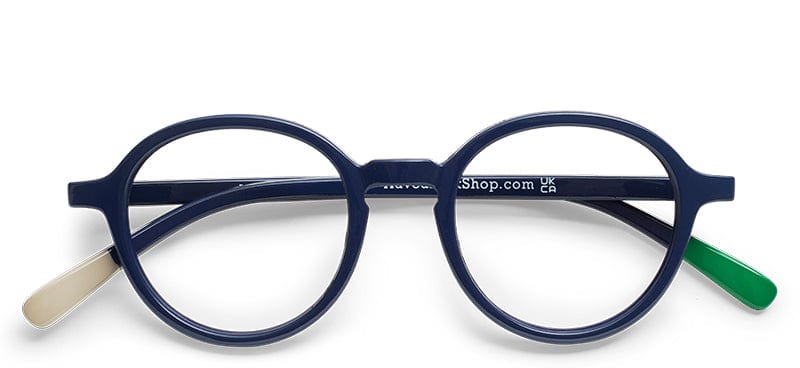 Circle Slim Navy Bio Reading Glasses by Have A Look