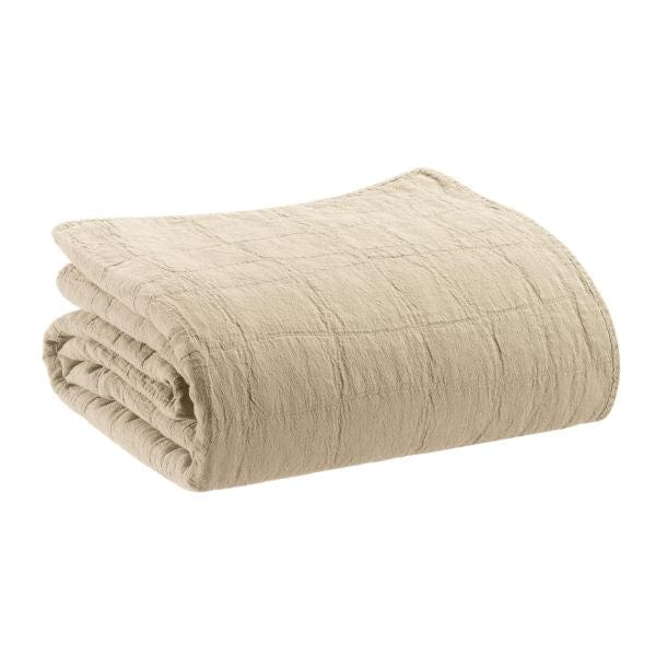 Titou 180x260 Stonewashed Recycled Cotton Bed Cover
