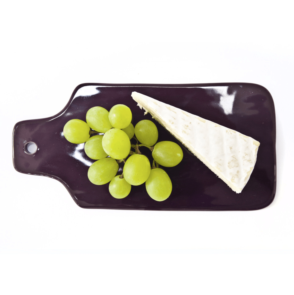 Aubergine Ceramic Mini Cheese Board